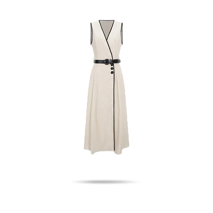 Химчистка сарафана простого кроя с отделкой