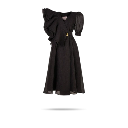 Химчистка сарафана сложного кроя с отделкой