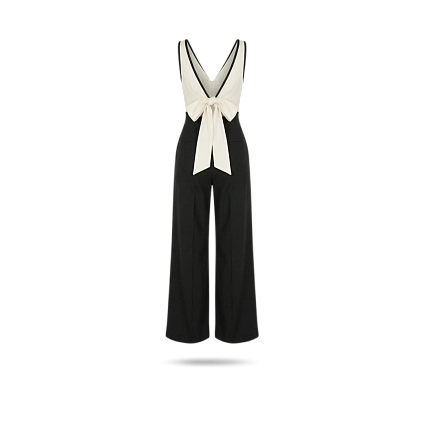 Химчистка комбинезона простого кроя с отделкой